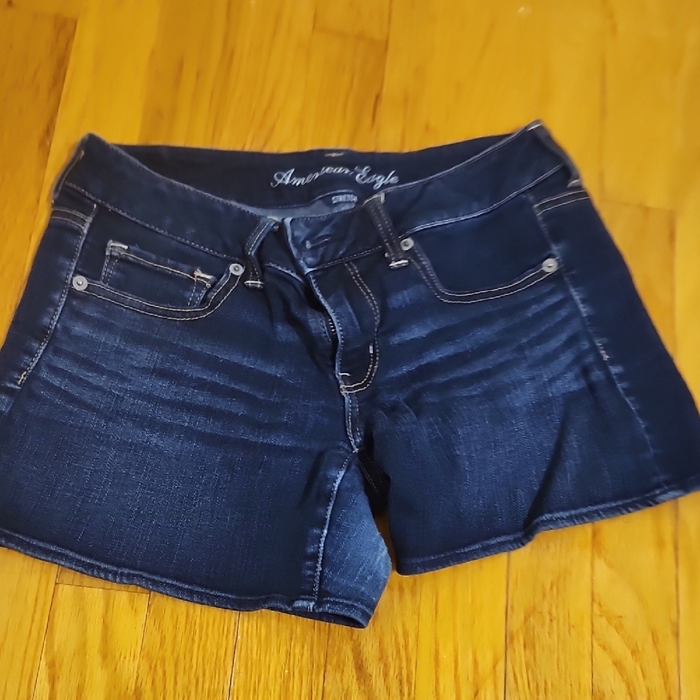 American Eagle Outfitters Women's Blue Denim Shorts